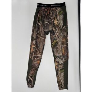 SCENTINEL Men's Camo Thermal Base Layer Leggings Hunting Outdoor Pants